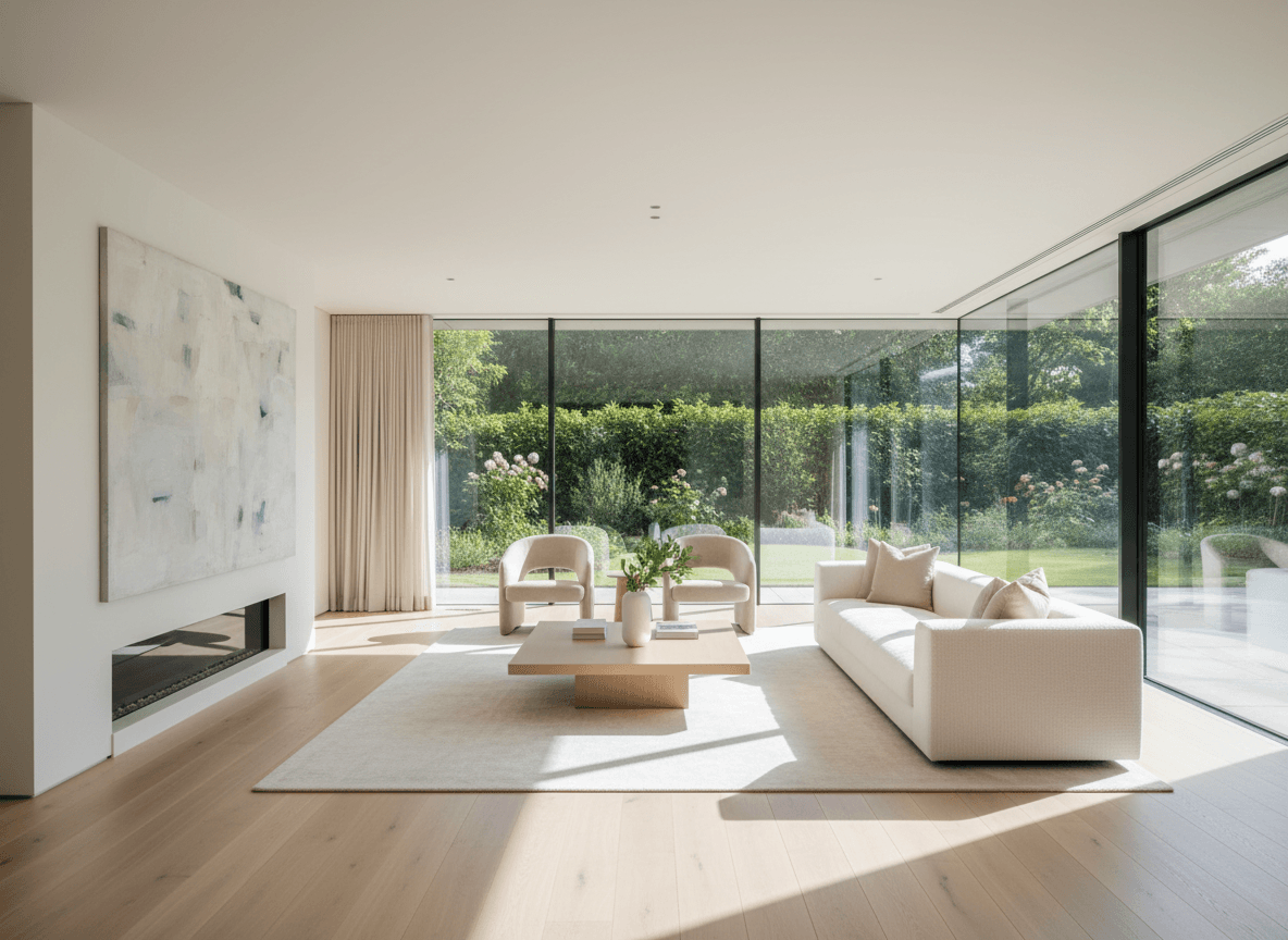 Living room listing photo